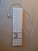 Apple Bedraad Toetsenbord (Numeriek), Computers en Software, Toetsenborden, Gebruikt, Multimediatoetsen, Ophalen of Verzenden