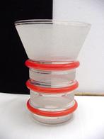 art deco vaas, glas, Boom België, Ophalen of Verzenden