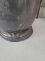 Oude zwaar verzilverde ijsemmer wijnkoeler champagne koeler, Heikant 21 Kaatsheuvel, Belle Vieille Brocante, Ophalen of Verzenden