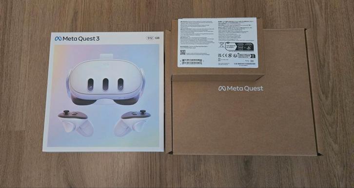 Meta Quest 3 512GB Nieuw, Spelcomputers en Games, Virtual Reality, Nieuw, Overige platformen, VR-bril, Ophalen of Verzenden