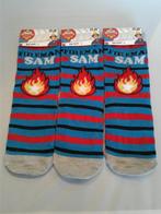 BRANDWEERMAN SAM sokken, 3 paar maat 27-30, orig. en nieuw!, Nieuw, Ophalen of Verzenden, Marvel, Jongen