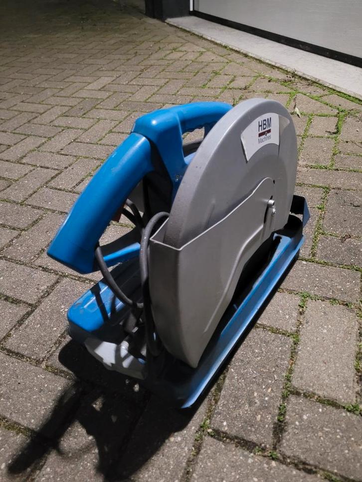 HBM Drycutter Metaal Afkortzaag, Doe-het-zelf en Verbouw, Gereedschap | Zaagmachines, Gebruikt, Afkortzaag, 1200 watt of meer