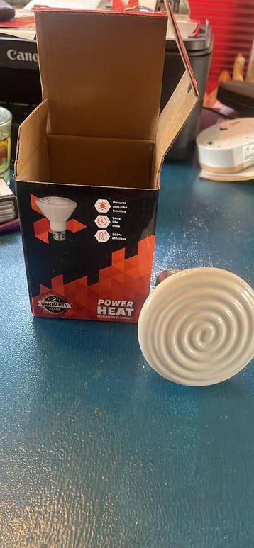 Infrarood lamp 60w beschikbaar voor biedingen