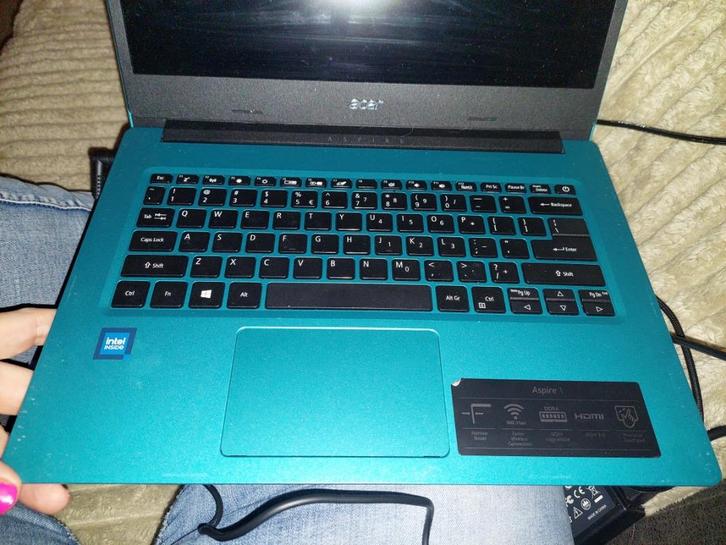 Acer laptop ASPIRE 1 A114-33-C0J7 - Blauw, Computers en Software, Windows Laptops, Zo goed als nieuw, 14 inch, 2 tot 3 Ghz, 4 GB