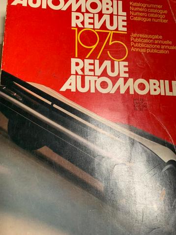 Diverse jaargangen automobile revue beschikbaar voor biedingen