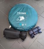 Quechua 2seconds 3 persoons tent met toebehoren, Caravans en Kamperen, Tenten, Ophalen, Zo goed als nieuw, Tot en met 3