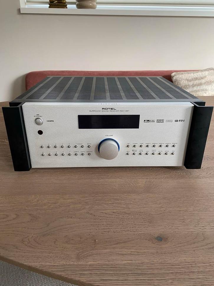 Rotel RSX-1057 Surround Receiver - Topklasse!, Audio, Tv en Foto, Versterkers en Receivers, Gebruikt, 5.1, 60 tot 120 watt, Overige merken