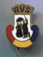 RVS verzekeringen email op koper speldje P_238 ), Verzamelen, Verzenden, Nieuw, Merk, Speldje of Pin