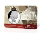 Beatrix 80 Jaar Penning Coincard, Postzegels en Munten, Munten | Nederland, Koningin Beatrix, Geboorte of Huwelijk, Losse munt