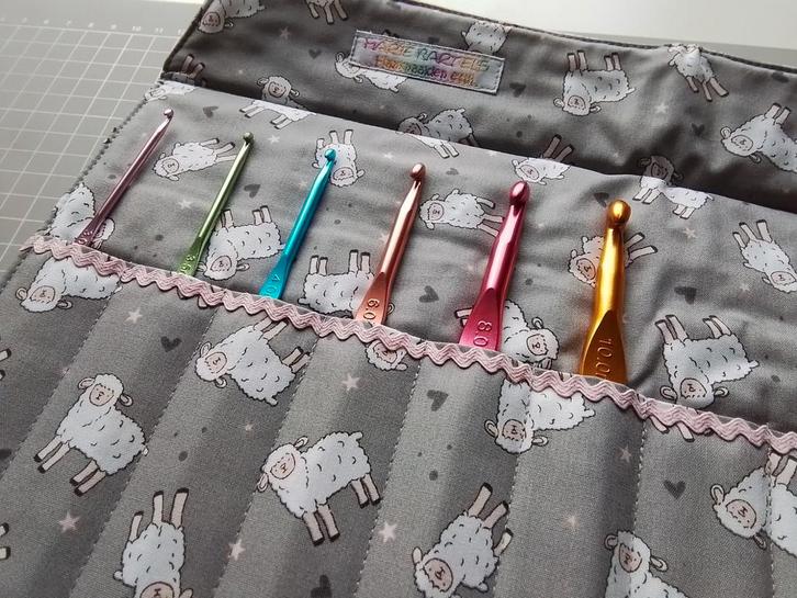 Haaknaalden etui Schaapjes, Sieraden, Tassen en Uiterlijk, Uiterlijk | Mondverzorging, Nieuw, Overige typen, Ophalen of Verzenden