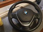 Mooie leren bmw 1 serie stuur incl airbag unit, Auto-onderdelen, Ophalen of Verzenden