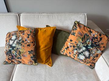 Kussens Dutch Decor - Oranje, Groen, Print beschikbaar voor biedingen
