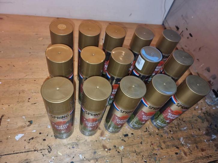 Spring From Holland: Glitter Spray spuitbussen plasticvrij, Hobby en Vrije tijd, Knutselen, Nieuw, Overige typen, Ophalen of Verzenden
