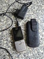 Nokia telefoon met oplader en hoesje leer., Telecommunicatie, Mobiele telefoons | Nokia, Ophalen of Verzenden, Zo goed als nieuw