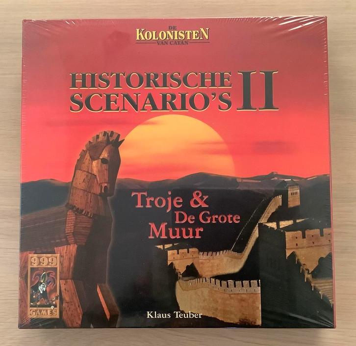 Historische Scenario’s II - Troje & De Grote Muur - nieuw, Hobby en Vrije tijd, Gezelschapsspellen | Bordspellen, Nieuw, Ophalen of Verzenden