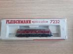Minitrix set en Fleischmann loc 7232, Gelijkstroom, Fleischmann, Ophalen of Verzenden, Analoog