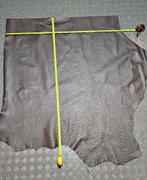 Rund - Leer Deep-Brown(Zie omschrijving!), Hobby en Vrije tijd, Stoffen en Lappen, Bruin, Leer of Kunstleer, Nieuw, Ophalen of Verzenden