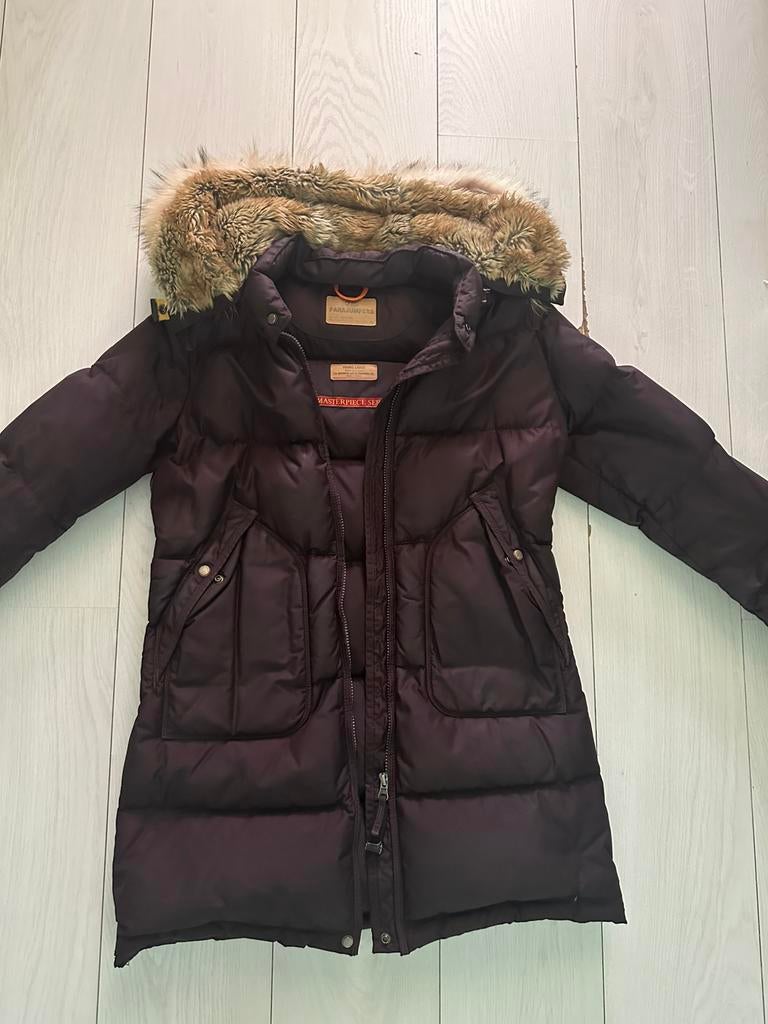 Parajumper jas kindermaat L, Ophalen, Zo goed als nieuw, Zwart