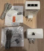Sitecom Homeplug set - 500 Mbps AV500 Gigabit (z.g.a.n.), Computers en Software, Ophalen, Zo goed als nieuw, Sitecom