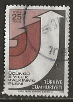 Turkije 6, pijl, Verzenden, Overige landen, Gestempeld