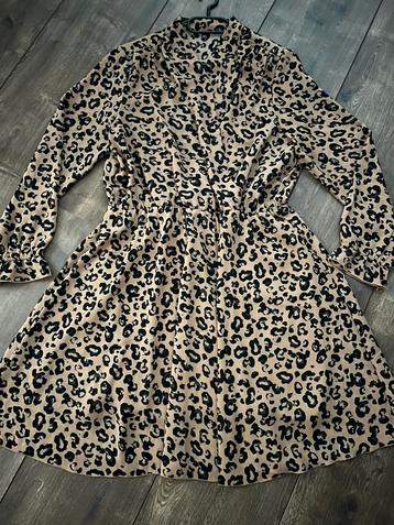 ZGAN! Mooie panter print jurk van Vero Moda maat XL! beschikbaar voor biedingen