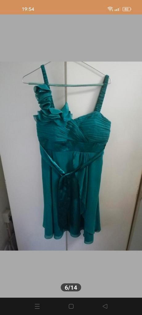 Steps jurk met ingenaaide bh. Maat 36, Kleding | Dames, Gelegenheidskleding, Zo goed als nieuw, Galajurk, Maat 36 (S), Ophalen of Verzenden