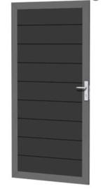 Tuinpoort tuindeuren ALUMINIUM en COMPOSIET 183 X 91.5 Nieuw, Tuin en Terras, Tuinpoorten, Ophalen, Minder dan 100 cm, Draaipoort