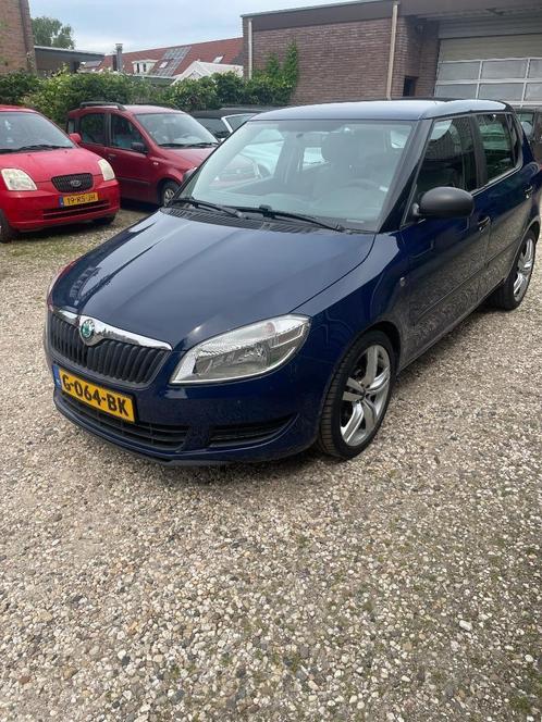 Skoda Fabia 1.2 TSI 63KW 2011 Blauw, Auto's, Skoda, Bedrijf, Fabia, Airbags, Airconditioning, Centrale vergrendeling, Elektrische buitenspiegels