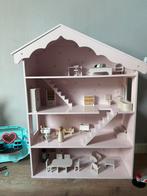 Petit Amelie poppenhuis roze, Ophalen, Zo goed als nieuw