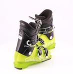 31 32 EU kinder skischoenen LANGE RSJ 50 R, green/black, Overige merken, Gebruikt, Verzenden, 100 tot 140 cm