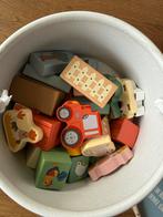 Houten speelgoed blokken set, Ophalen of Verzenden, Zo goed als nieuw