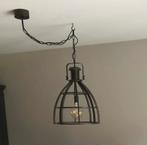 Hanglamp metaal industrieel, Ophalen of Verzenden, Zo goed als nieuw, Metaal, Minder dan 50 cm