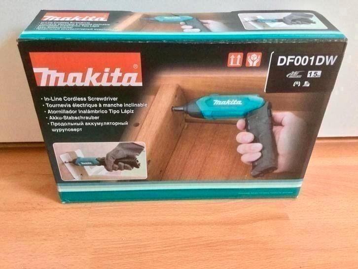 Makita DF001DW Lithium-Ion Accu Schroevendraaier, Doe-het-zelf en Verbouw, Gereedschap | Boormachines, Nieuw, Boor- en Schroefmachine