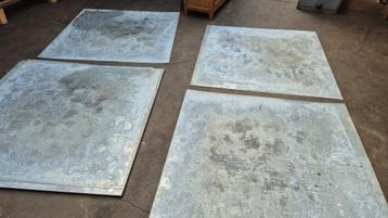 Industriële zinkplaten beschikbaar voor biedingen