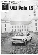 VW Polo LS 1977 autotest folder Volkswagen (VW03), Ophalen of Verzenden, Zo goed als nieuw, Volkswagen