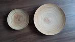 Bamboeschalen (gratis), Ophalen, Gebruikt, Rond, Glas