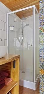 Douchecabine Van Marcke Go, compleet, Doe-het-zelf en Verbouw, Ophalen, Zo goed als nieuw, Glas, Douche