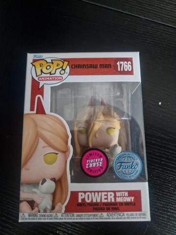 Funko Pop! Chainsaw Man Power Chase beschikbaar voor biedingen