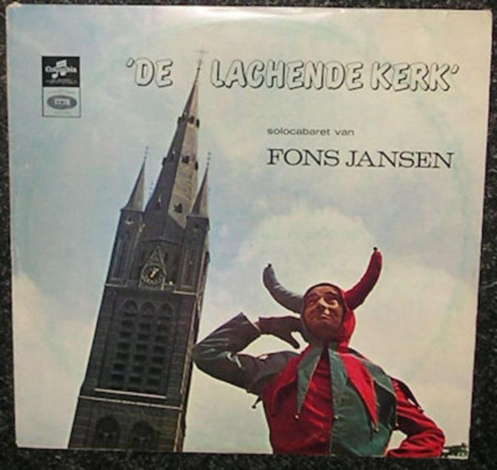 Fons Jansen – De Lachende Kerk 1965 LP1510 Solocabaret, Cd's en Dvd's, Vinyl | Verzamelalbums, Nederlandstalig, Overige formaten