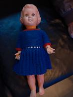 Vintage pop met gebreide jurk, Antiek en Kunst, Ophalen of Verzenden