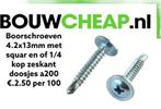 Drukverdeelplaat met schroeven 70mm €.11.20 per 100, Ophalen of Verzenden, Zo goed als nieuw