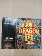 Double Dragon III Handleiding NES, Gebruikt, Vechten, 2 spelers, Eén computer