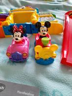 Toet toet mickey's treinspoor + minnie mouse, compleet !!, Kinderen en Baby's, Speelgoed | Vtech, Zo goed als nieuw, Ophalen