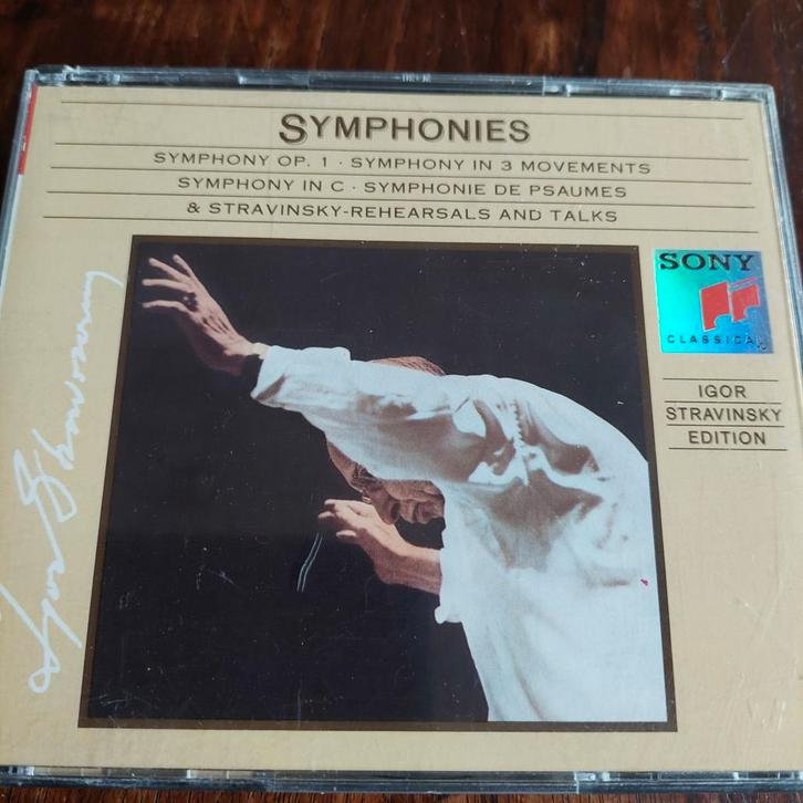 Stravinsky - Symphonies - Igor Stravinsky Edition, Cd's en Dvd's, Cd's | Klassiek, Gebruikt, Orkest of Ballet, Modernisme tot heden