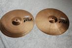 Paiste PST-5 hihat bekkens Rock 1050/1309gr 14 inch, Gebruikt, ., Drums of Percussie, Ophalen of Verzenden