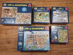 5x Jan van haasteren puzzels 1 koop, Ophalen of Verzenden, 500 t/m 1500 stukjes, Zo goed als nieuw