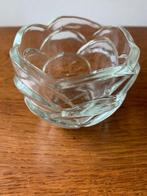 Waxinelichthouder van Glas "Roos", Ophalen of Verzenden, Nieuw, Overige materialen, Minder dan 25 cm