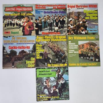 Duitse Volksmuziek - 7 " Single - Ernst Mosch, Egerländer beschikbaar voor biedingen