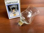 Vintage Partylight Kandelaar, Huis en Inrichting, Woonaccessoires | Kandelaars en Kaarsen, Overige materialen, Wit, Ophalen of Verzenden