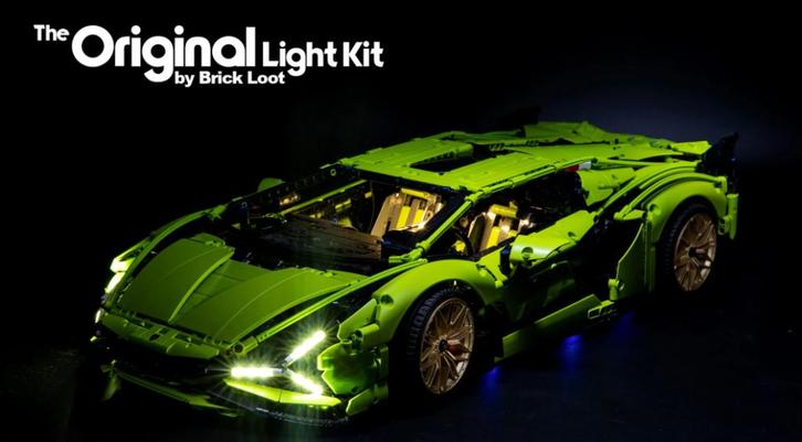 Verlichtingsset voor 42115 Lamborghini Sian LED verlichting, Kinderen en Baby's, Speelgoed | Bouwstenen, Nieuw, Overige merken